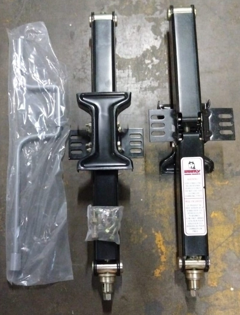 LOT OF 2 Husky 76862 Stabilizing Scissor Jack, Black - 24 Inch | eBay