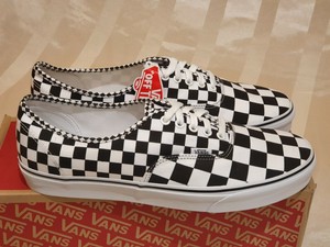 mixed checker vans