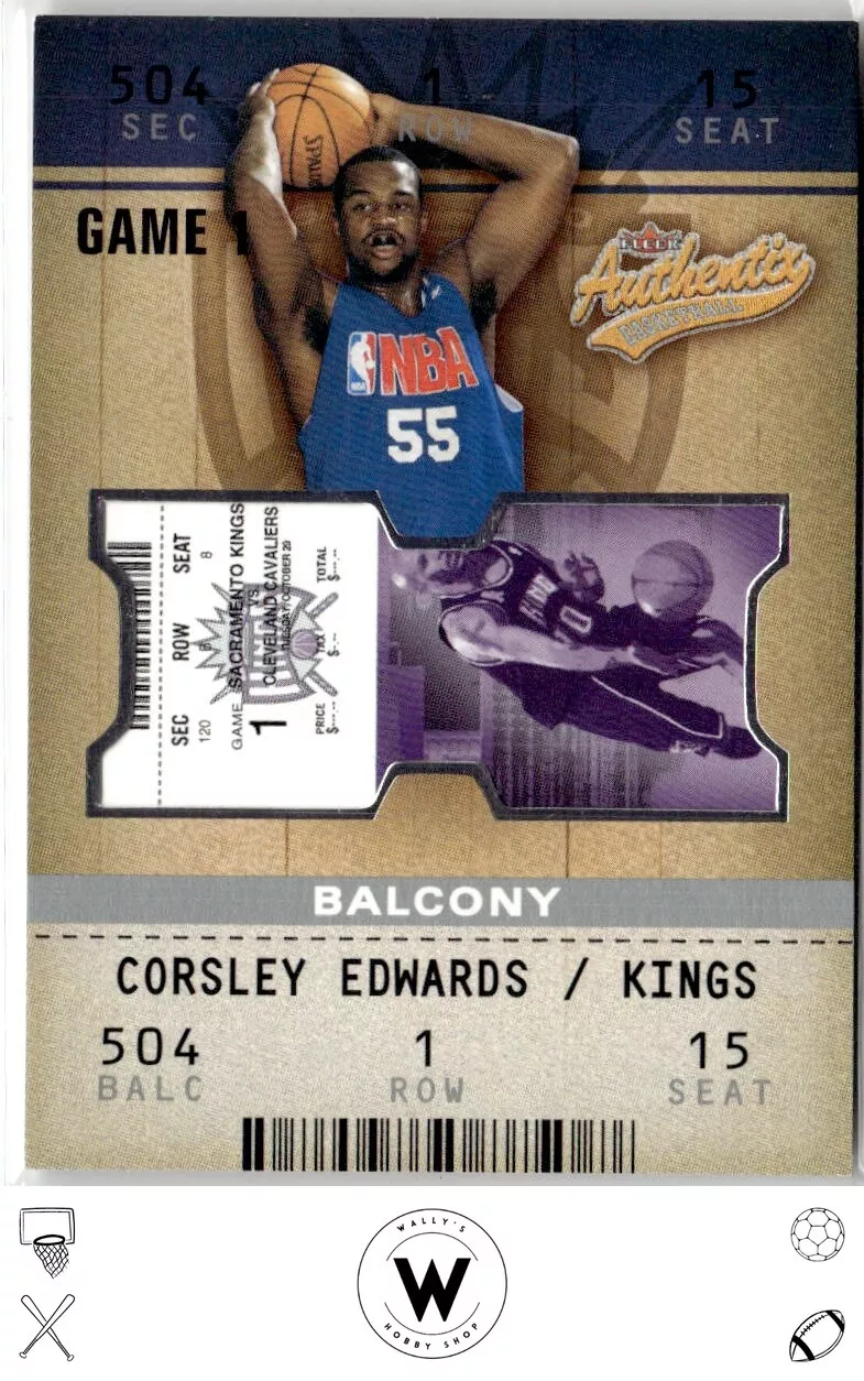 Corsley Edwards trading card