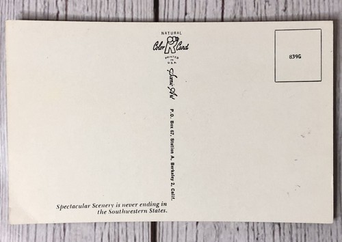 Sitgreaves Pass zwischen Kingman AZ & Oatman AZ, Route 66 Postkarte - Bild 4 von 4