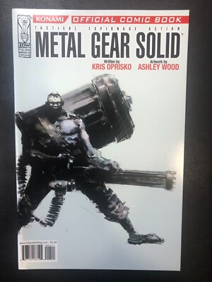 #ad #ad Metal Gear Solid IDW Issue #4 Konami Comic Book 2004 $9.95