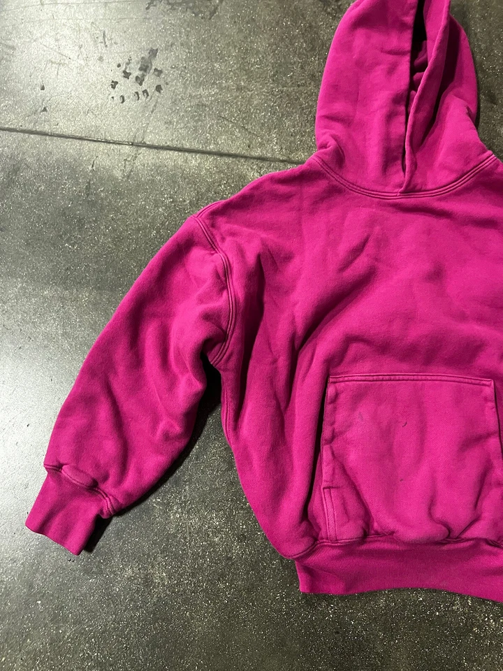 Sudadera con capucha para niños YZY Gap. Doble Capa P Talla Med 8-9 Púrpura Magenta. Yeezy Kanye Foto 4 de 4