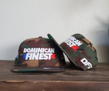 Dominican Finest Snapback, Baseball Style Cap, Adjustable Size, Free Shipping.