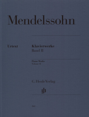 Klavierwerke Bd. 2, Felix Mendelssohn Bartholdy - PORTOFREI VOM MUSIKFACHHÄNDLER