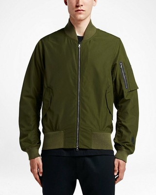 nikelab essentials bomber jacket