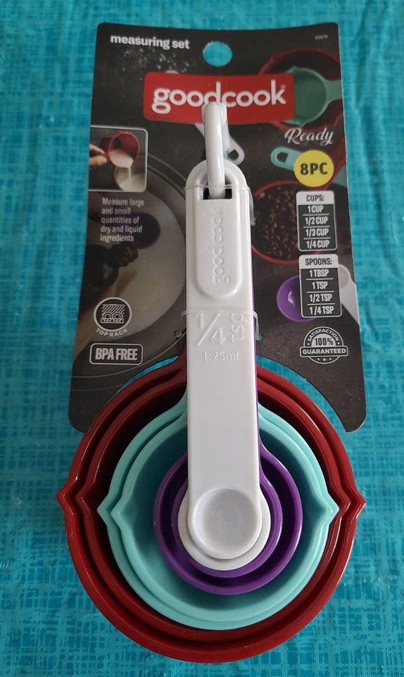 GoodCook 8pc Measuring Cup and Measuring Spoon Set - Image 3 of 3