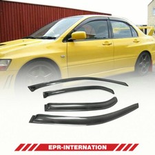 Oe Style Carbon Fiber For Mitsubishi Evolution 7 8 9 Wind Deflector Exterior Kit
