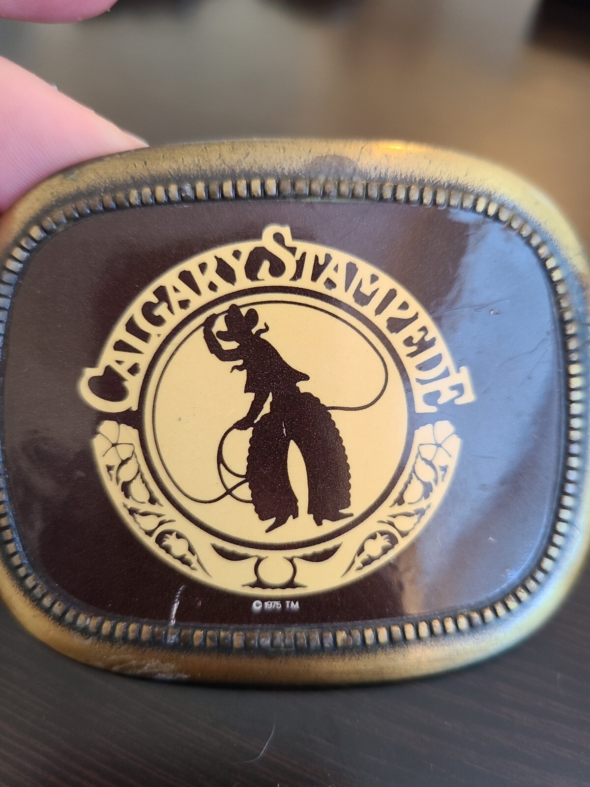 Calgary Stampede Belt Buckle 1975 eBay