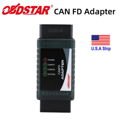 OBDSTAR CANFD CAN-FD Adapter Work with P50/ X300 DP Plus/ Pro4 Supports GM 2020