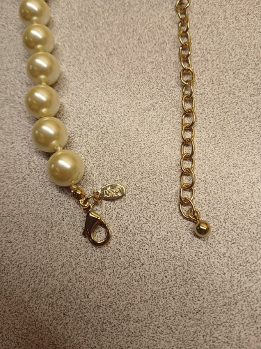 Joan Rivers Beautiful 33" Individually Knotted Faux Pearl Necklace Cream - Picture 5 of 5