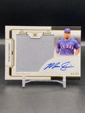 2024 Topps Definitive Autographed Relic Card #ARCMS Marcus Semien 01/50 Rangers