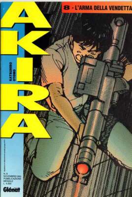 AKIRA Editorial Glenat Comic Book Number 8
