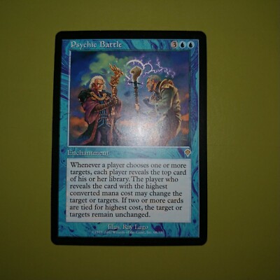 超心理戦/Psychic Battle FOIL Psychic Battle x1 Invasion 1x Magic the Gathering MTG | eBay
