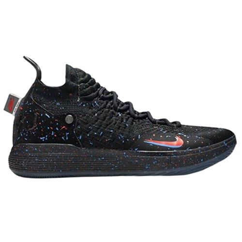 NIKE ZOOM KD 11 KEVIN DURANT GALAXY JUST DO IT BLACK BLUE RED AO2604-007  11.5