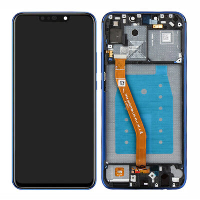 OEM LCD Screen +Touch Digitizer W/ Frame For Huawei Nova 3i / P Smart Plus Blue