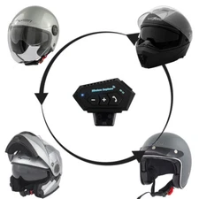 A-Pro Moto Headset Helmet Headphones Scooter Bluetooth