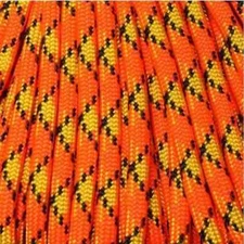 550 Paracord Atomic 100 FT. USA made & seller-same day shipping