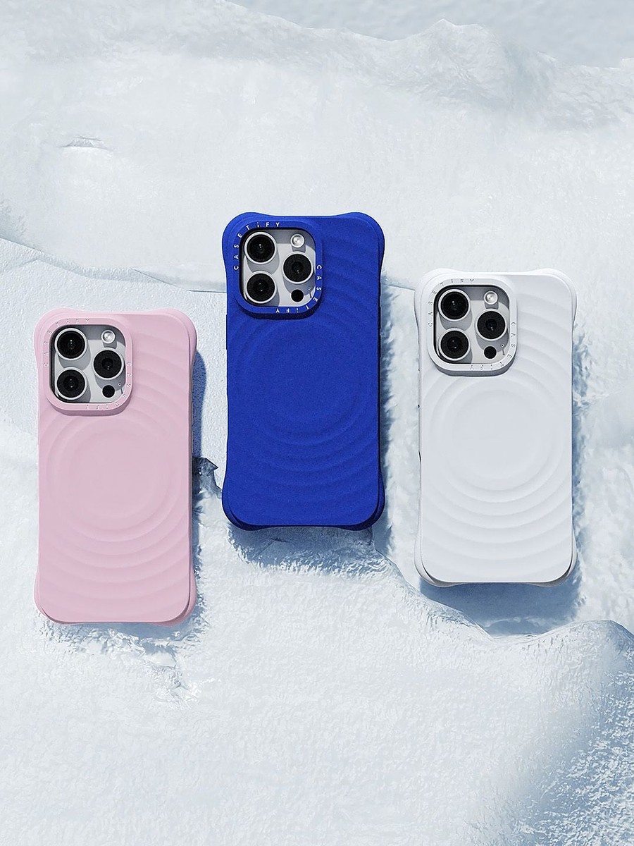 CASETiFY Essentials Ripple Phone Case With Magsafe For iPhone 15