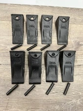 8 Pack X156L Long Teeth with ROLL PINS for Digging Buckets