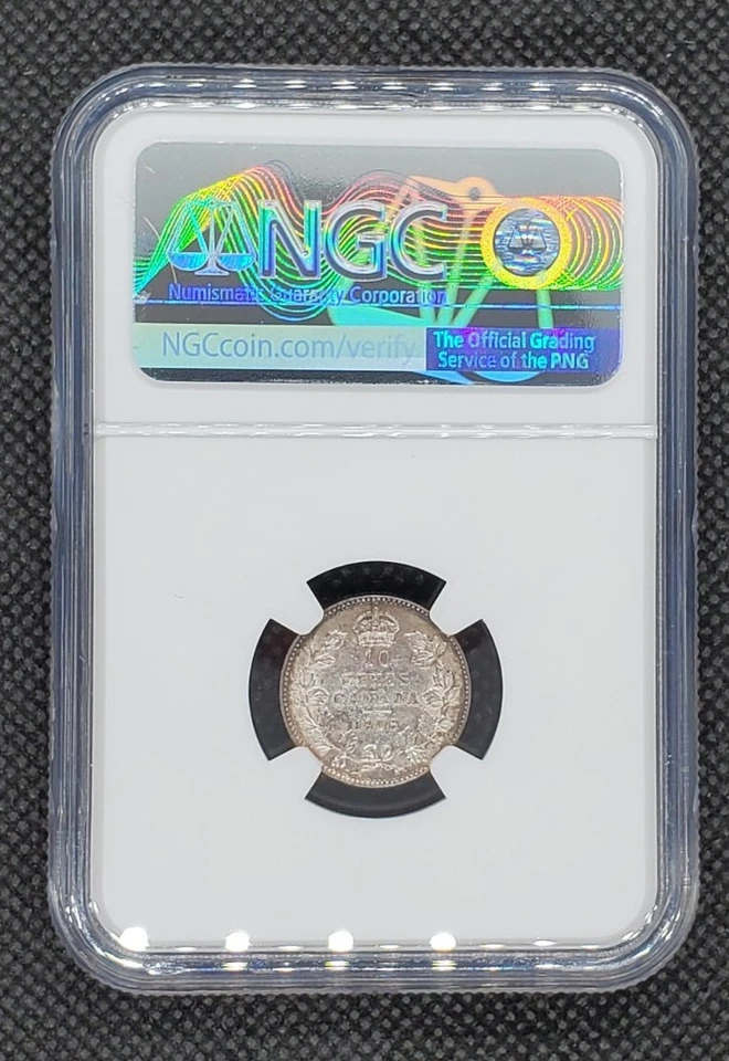 1908 Canada 10 Cents | NGC AU55 - Image 2 of 4