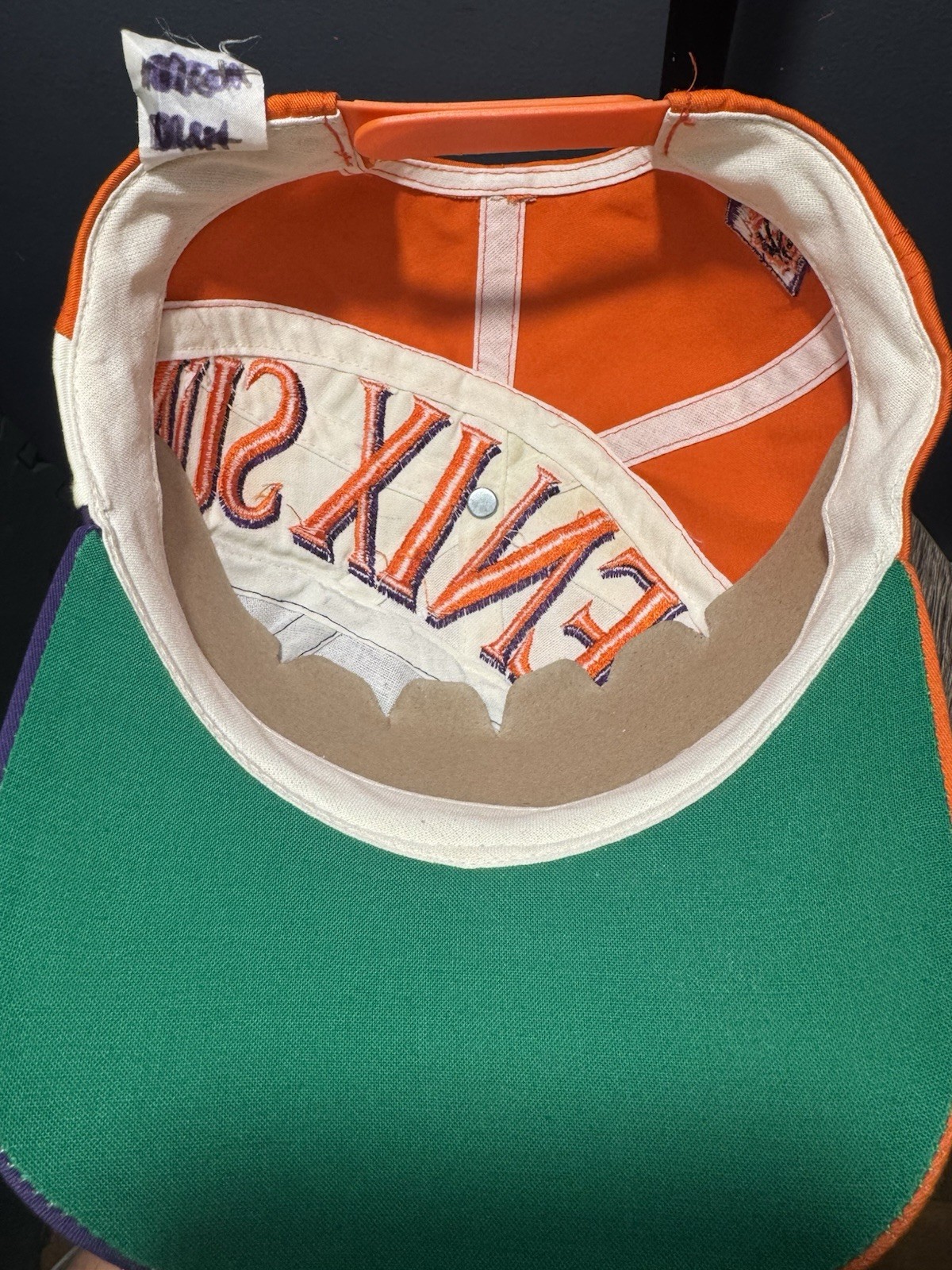 Phoenix Suns Twins Enterprise Snapback Cap Hat Vintage 90's