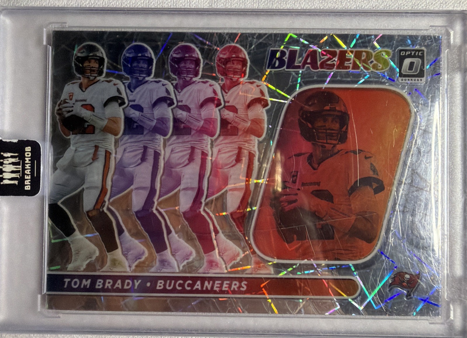 2022 Panini NFL Donruss Optic Tom Brady Blazers SSP Case Hit B-3 Buccaneers 🔥