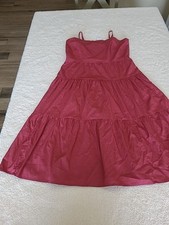 Gap Cami Tiered Womens Dress, Red Clay, 6 Tall, New With Tag