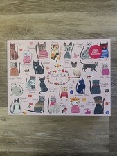 COOL CATS A-Z MUDPUPPY 1000 PIECE PUZZLE NEW SEALED BAG NEVER OPENED OR USED
