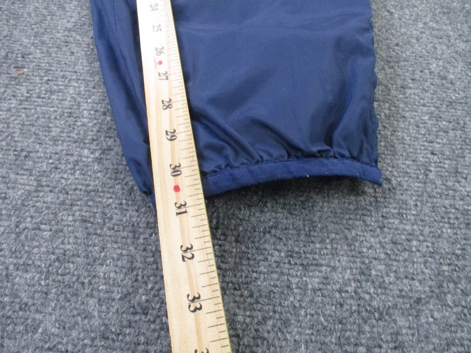 Pantalones deportivos Nike vintage para niños XL 16 18 para lluvia forrados con logotipo gimnasio pista deportiva Foto 4 de 4