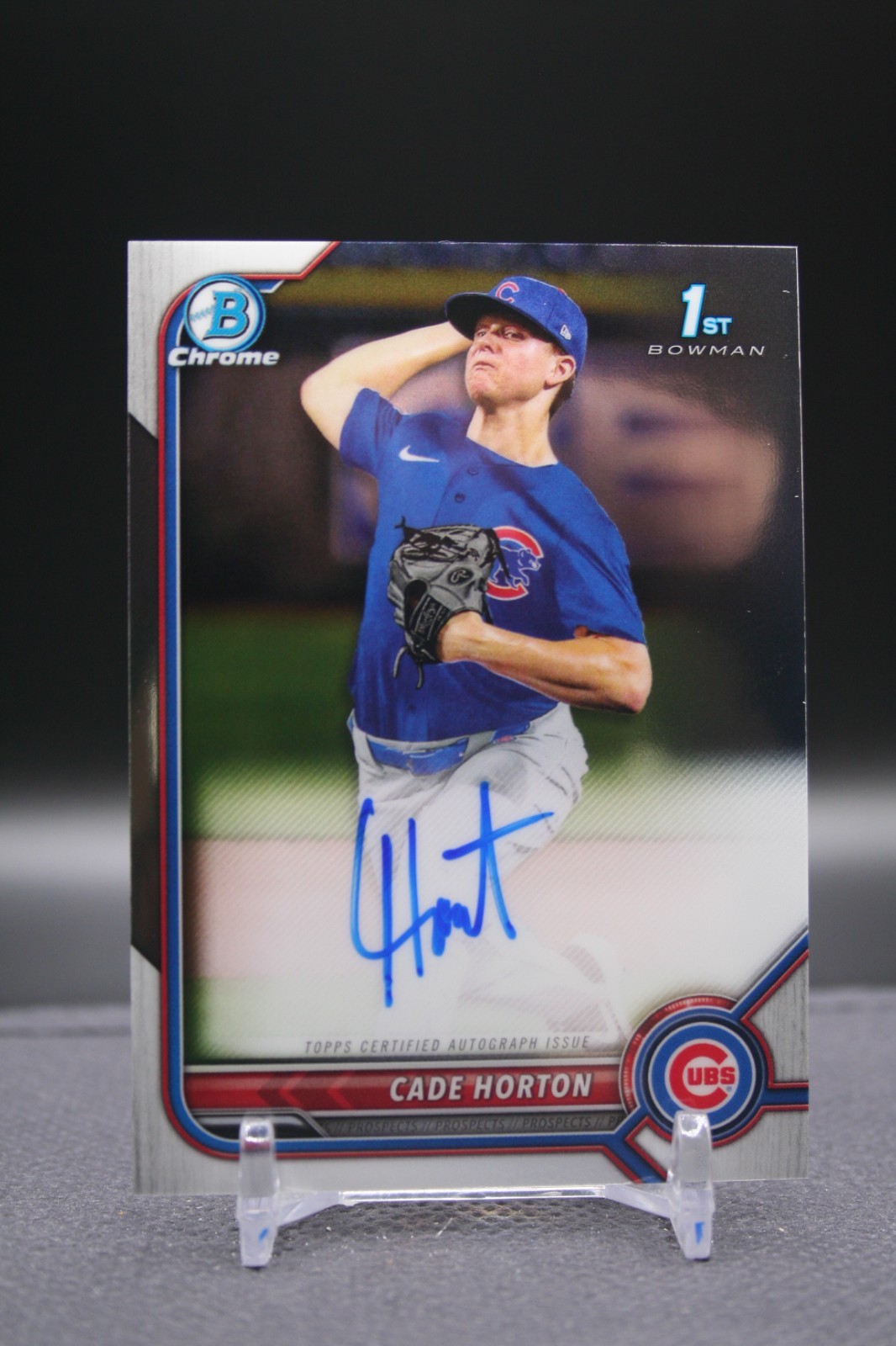 2022 Bowman Draft | Cade Horton | 1st Bowman Chrome Auto | Cubs