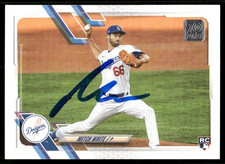 2021 Topps Pro Debut MITCH WHITE Signed Card autograph auto DODGERS BREWERS