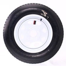 HI-RUN LQ229 ST205/75D15 White Spoke Wheel/Rim Trailer Tire