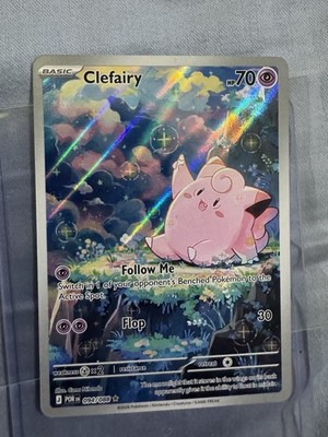 Lillie's Clefairy ex Special Illustration Rare Holo Sv09 184/159