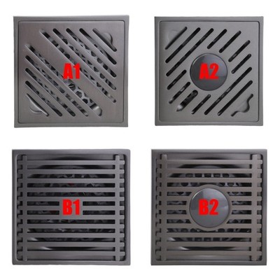 Multipurpose Sturdy Stainless Steel Floor Drain Set with Odor Prevention