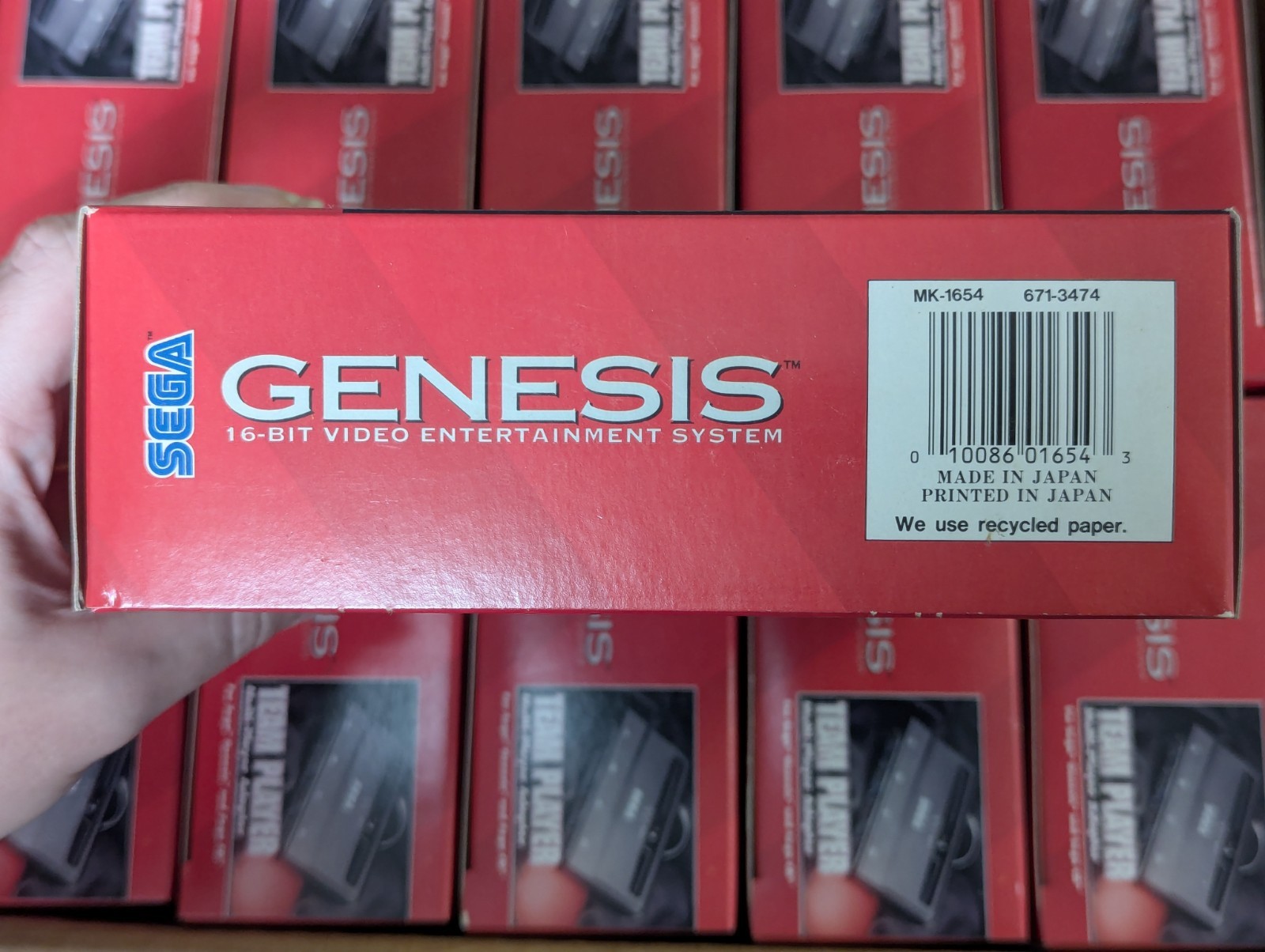 Sega Genesis CD Team Player Multi-Player Adapter (MK-1654) BRAND NEW *READ DESC*