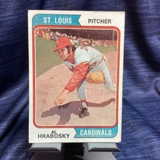 Topps 1974 Al Hrabosky #108 St. Louis Cardinals MLB Baseball Base Set Card
