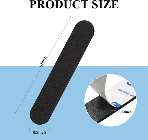 10 PCS Hat Size Reducer Tape Self-Adhesive 0.12 inch, 10-black - Picture 2 of 6