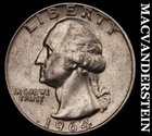 1964-D Silver Washington Quarter-Scarce Better Date No Reserve #i2664