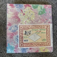 90s Designer Heritage 100 Page Floral Photo Album Pioneer Self-Adhesive Pages