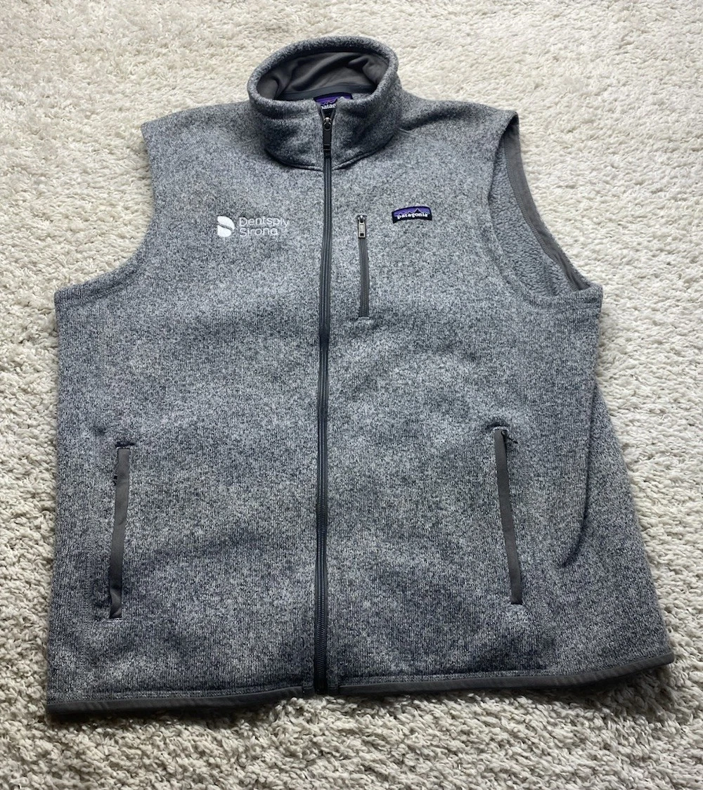 Patagonia Vest Mens 2XL Better Sweater Fleece Outdoors Hiking Dentsply Sirona