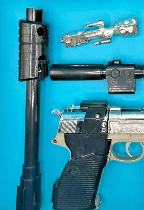 Transformers G1 Decepticon MEGATRON Walther P-38 Complete Hasbro Takara 1984 - Image 3 of 4