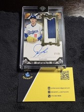 2025 Topps transcendent Roki Sasaki Rc Auto SSP #17/25 True RPA Dodgers sealed 