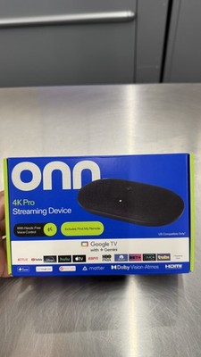 onn 4K Pro Streaming Device, Google TV with Gemini, 4K UHD, Dolby Vision, 32GB