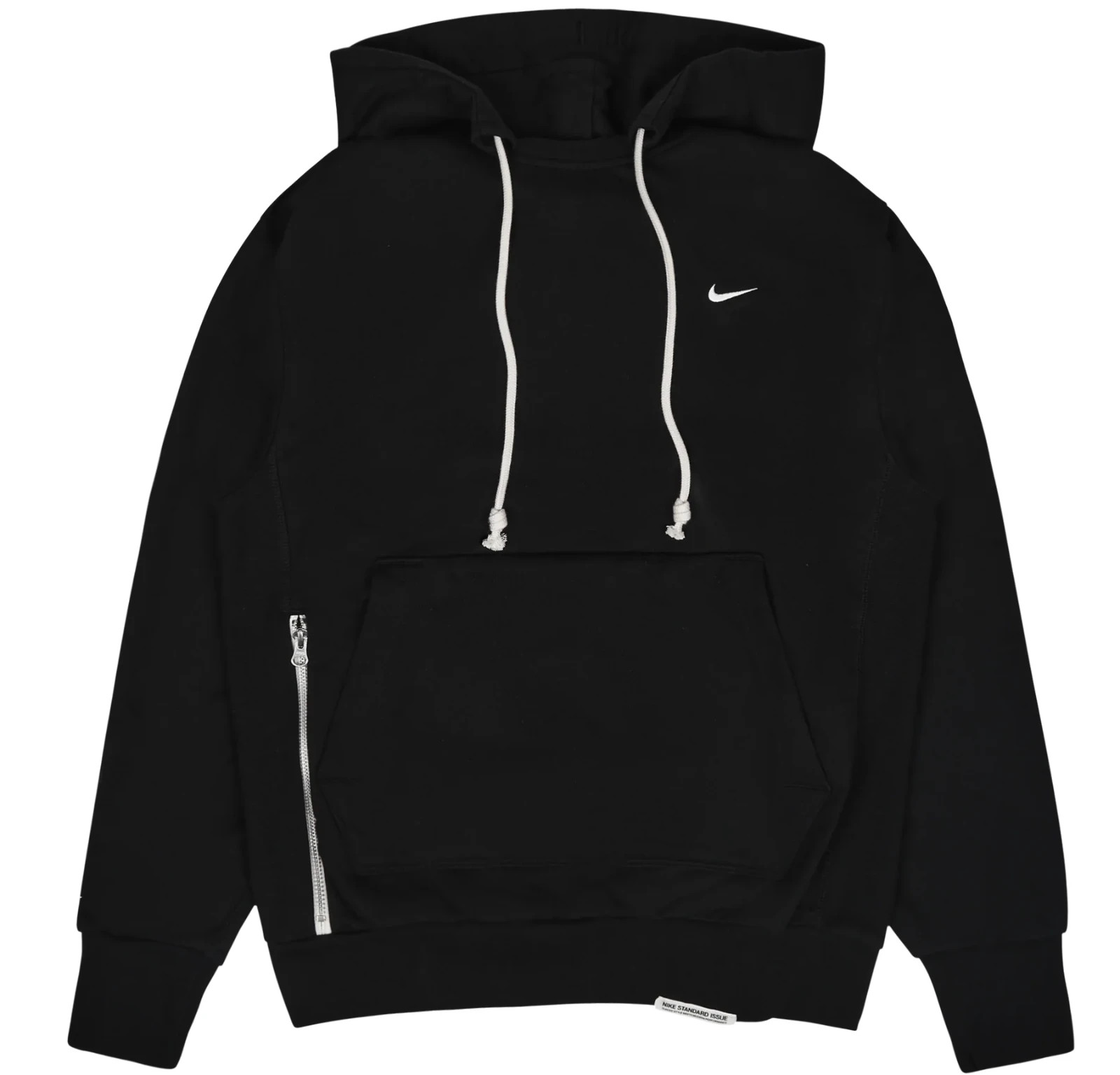 NIKE DRI-FIT STANDART ISSUE PULLOVER HOODIE SIZE XL (FZ0218 010) BLACK