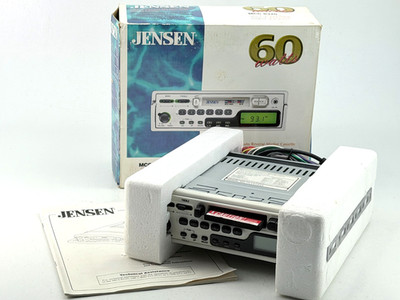 Jensen 60W MCC 8320 Marine Grade High Power AM/FM Cassette Player -NEW NOS