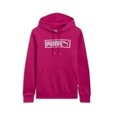 PUMA Bar Up Pullover Hoodie Womens Pink Casual Outerwear 67454608