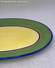 Dansk Caribe Multicolor Hand Painted Microwave Safe Oval Serving Platter — photo 4