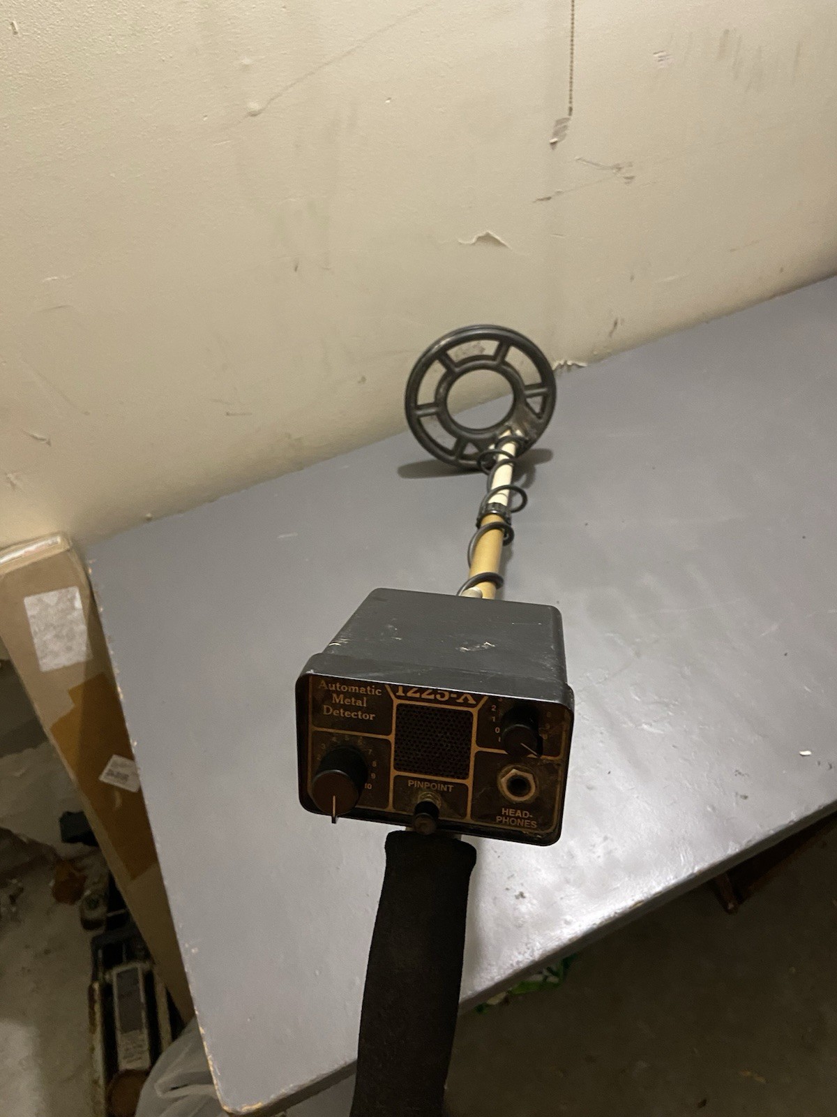 Fisher 1225-X Metal Detector - Vintage