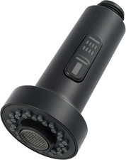 Dual Function Kitchen Faucet Sprayer in Matte Black