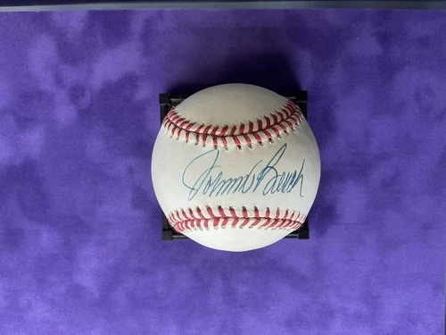 Johnny Bench Autographed MLB Baseball JSA Cincinnati Reds